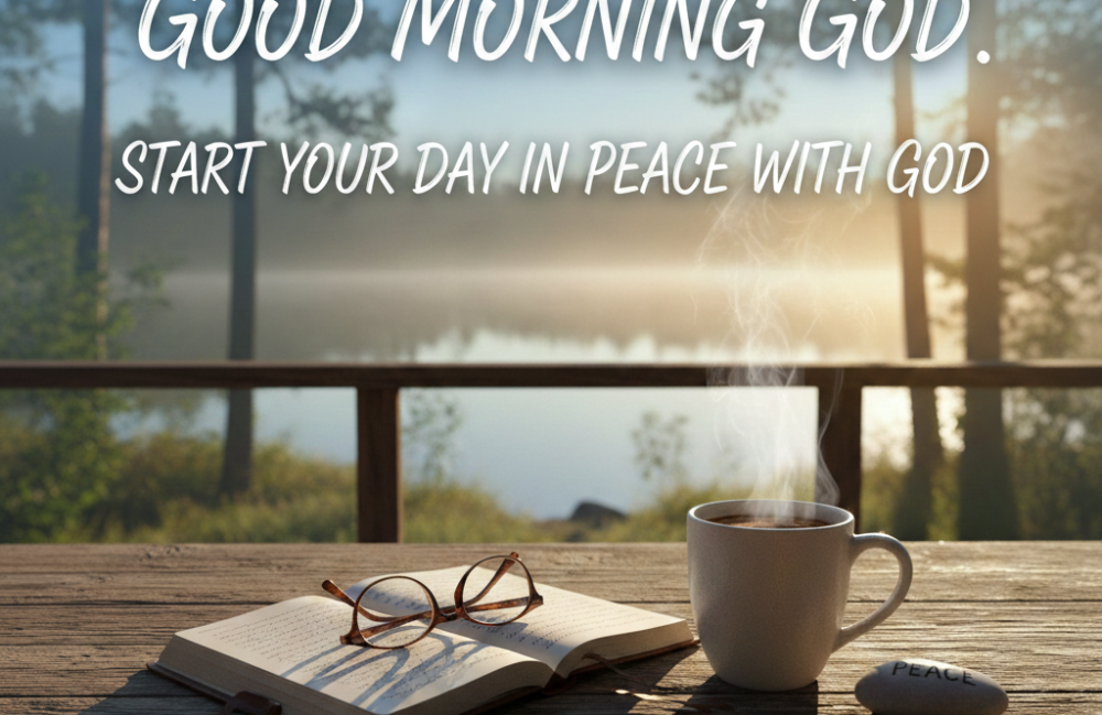 "Good Morning God Quotes to Start Your Day in Peace with God"