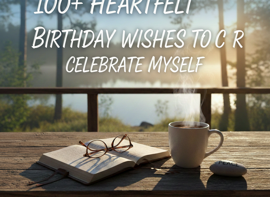100+ Heartfelt Birthday Wishes to Celebrate Myself