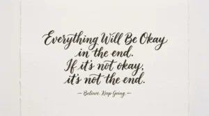everything will be okay quotes