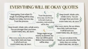 everything will be okay quotes